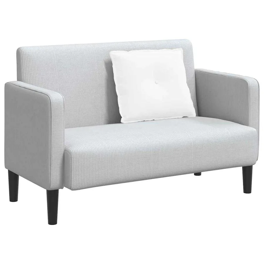Coussin de Dos Blanc 60 x 19 x 50 cm tissu - 3