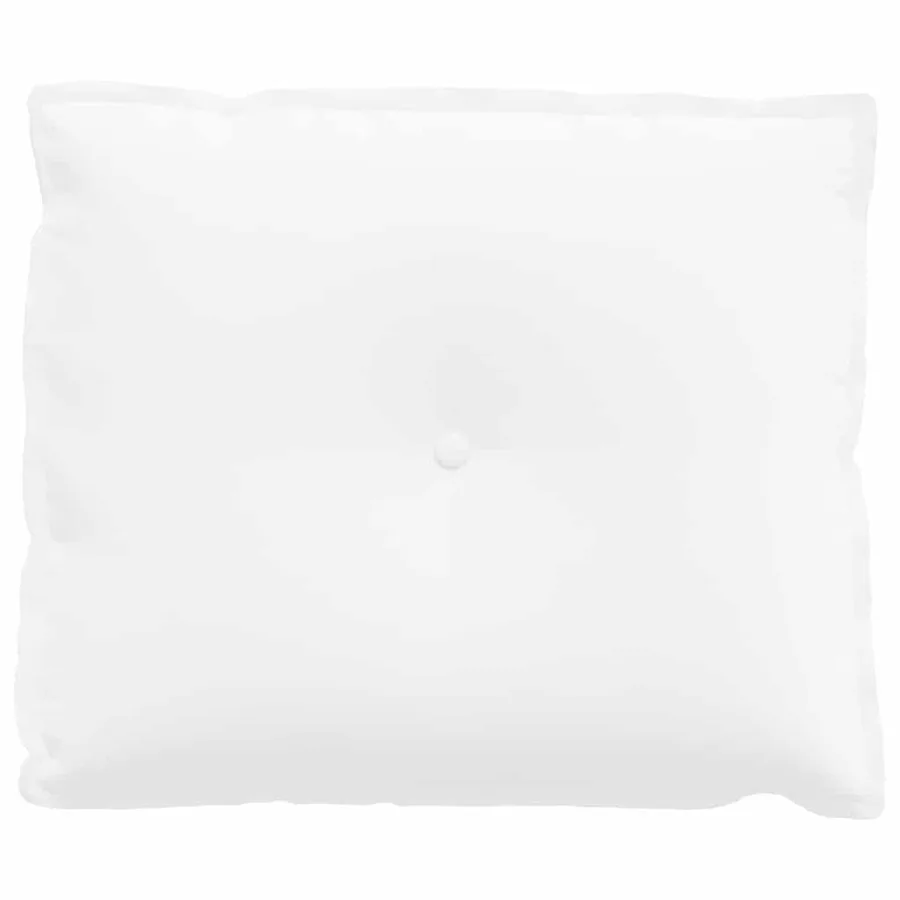 Coussin de Dos Blanc 60 x 19 x 50 cm tissu - 5