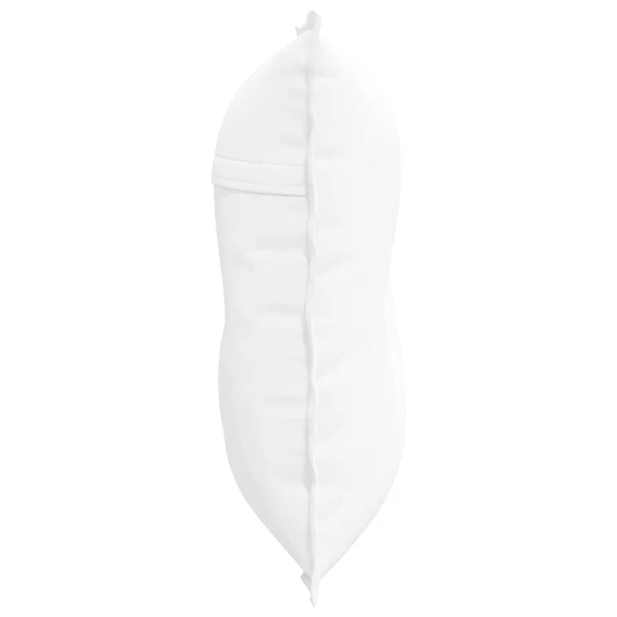 Coussin de Dos Blanc 80 x 19 x 50 cm tissu - 6
