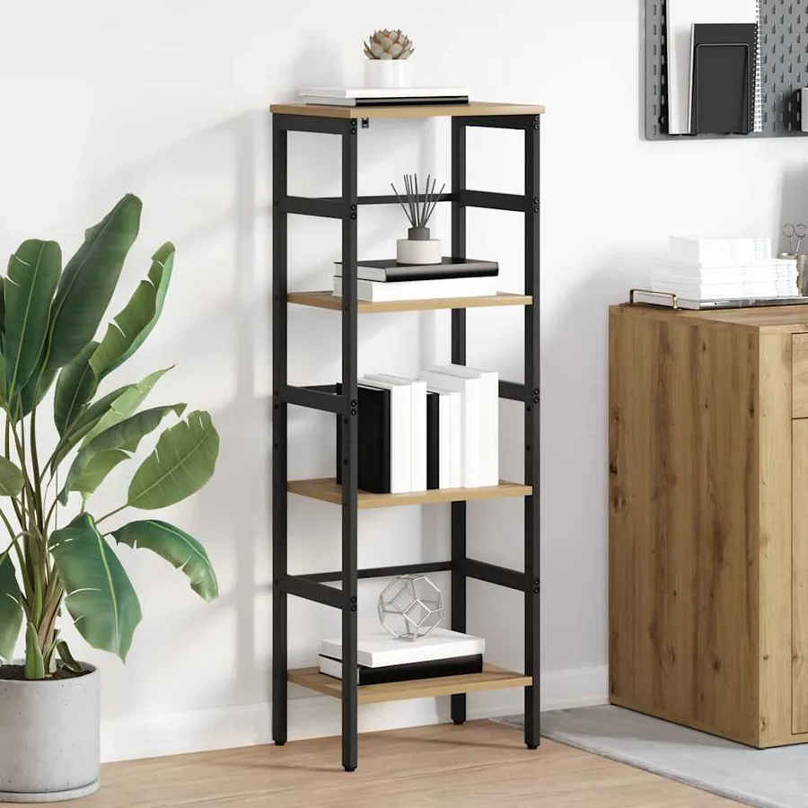Étagère 3 niveaux 40 x 29,5 x 115 cm Bois d'ingénierie
