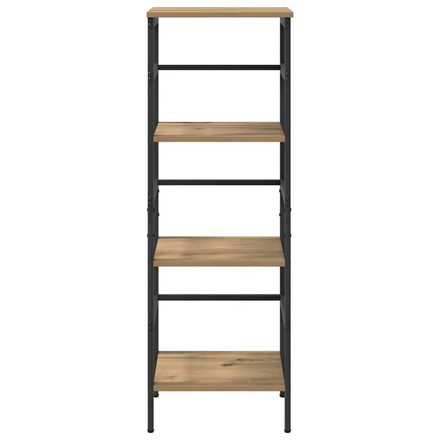 Étagère 3 niveaux 40 x 29,5 x 115 cm Bois d'ingénierie - 5