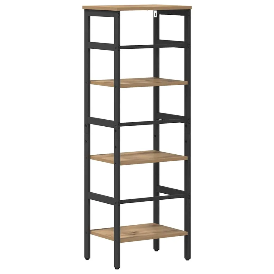 Étagère 3 niveaux 40 x 29,5 x 115 cm Bois d'ingénierie - 7