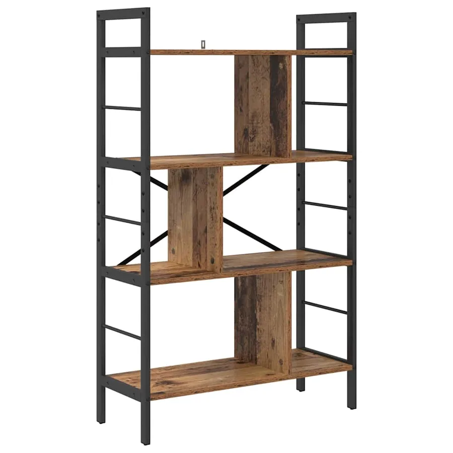 Étagère Bois Ancien 75 x 30 x 123,5 cm Bois d'ingénierie - 2