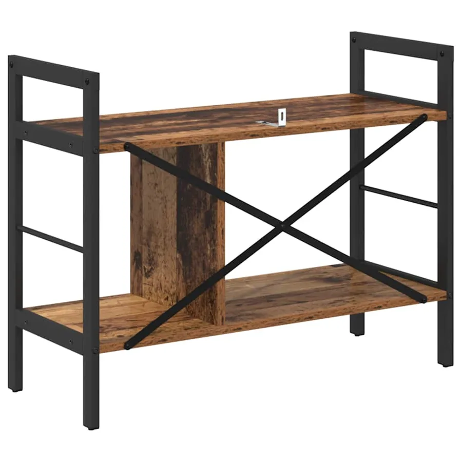Étagère Bois Ancien 75 x 30 x 58,5 cm Bois d'ingénierie - 7
