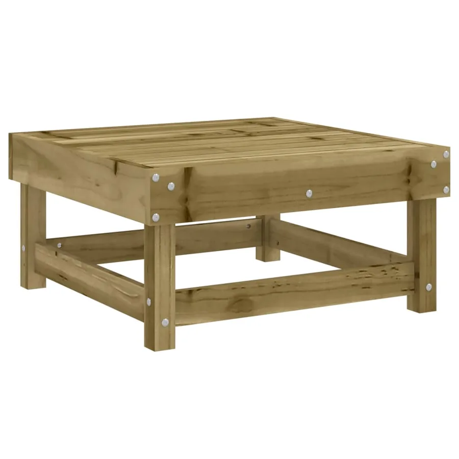 Salon de jardin 3 pcs bois de pin imprégné - 5