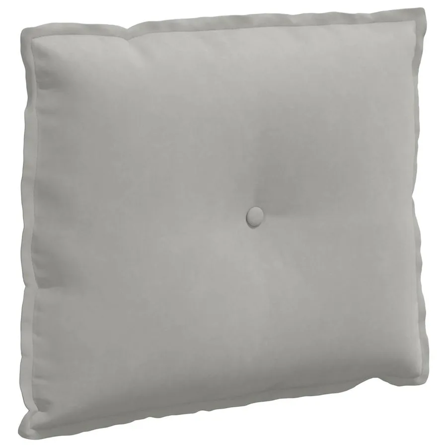 Coussin de Dos Gris clair 60 x 50 cm Tissu en microfibre - 2