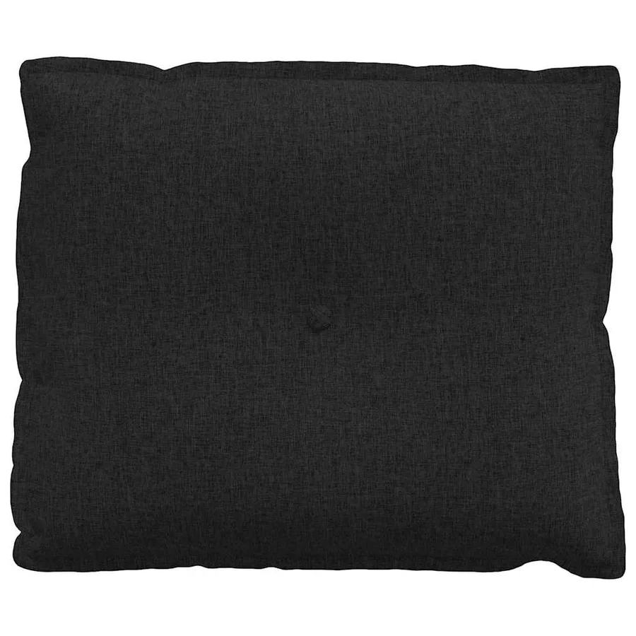 Coussin de Dos Noir 60 x 19 x 50 cm tissu - 5