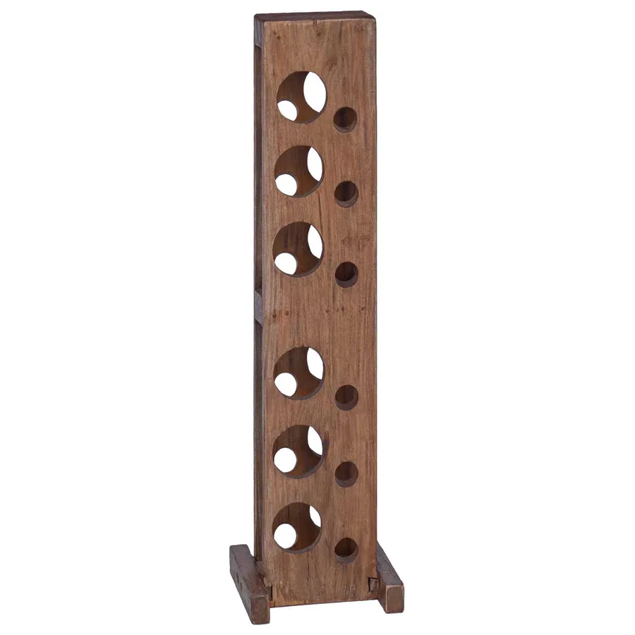 Étagère Marron 20 x 25 x 100 cm Bois de Mahogany Massif - 2