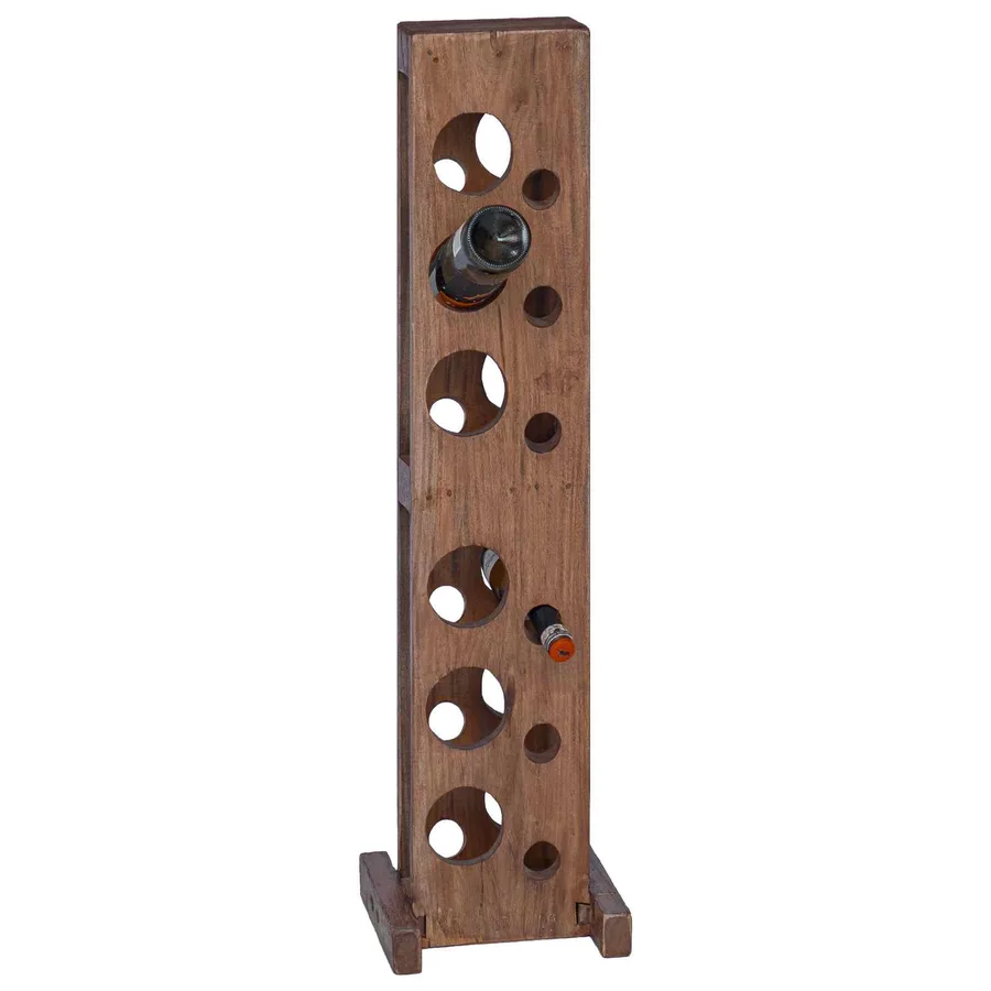 Étagère Marron 20 x 25 x 100 cm Bois de Mahogany Massif - 3