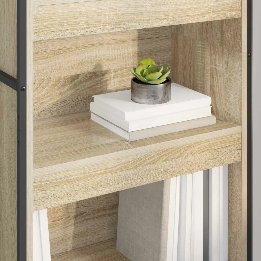 Bibliothèque 60 x 30 x 189,5 cm Bois d'ingénierie Sonoma - 4