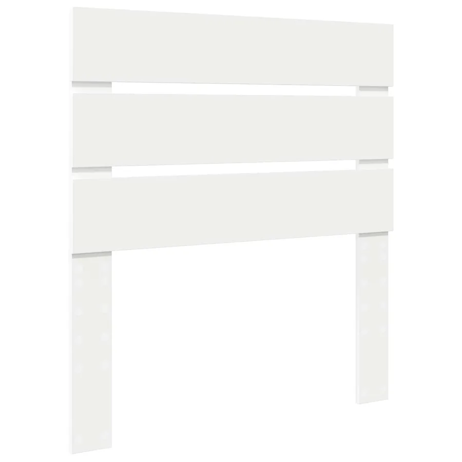 Tête de lit Blanc Bois d'ingénierie - 2