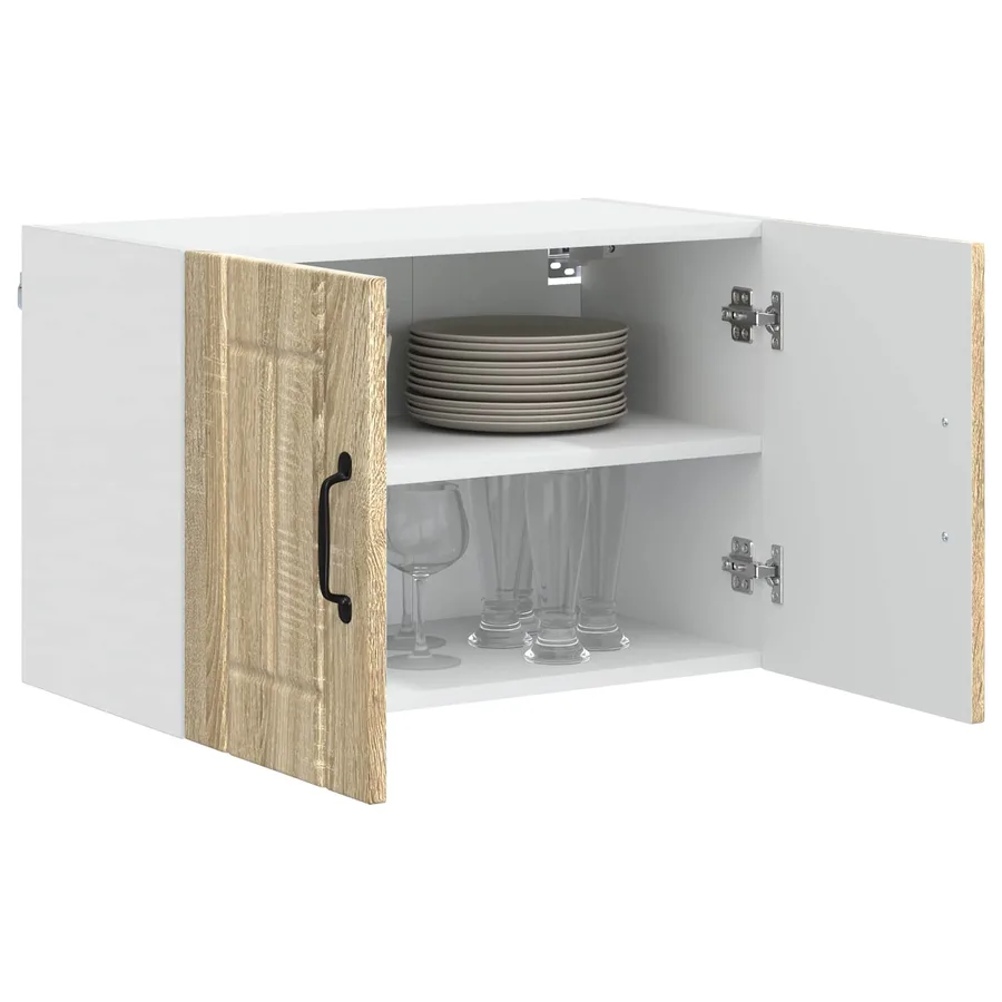 Meuble mural LUCCA 2 pcs Chêne Sonoma 60 x 31 x 40 cm - 3