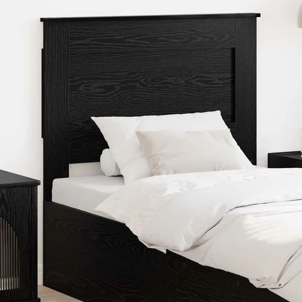 Tête de lit avec tête de lit Chêne noir 90 cm Bois d'ingénierie