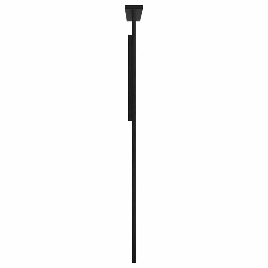 Tête de lit avec tête de lit Chêne noir 90 cm Bois d'ingénierie - 5