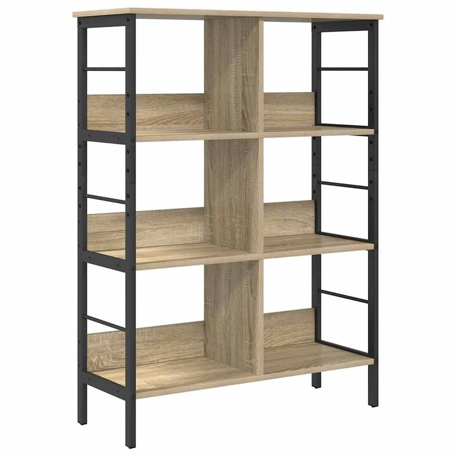 Étagère Chêne Sonoma 82 x 32 x 112 cm Bois d'ingénierie - 2