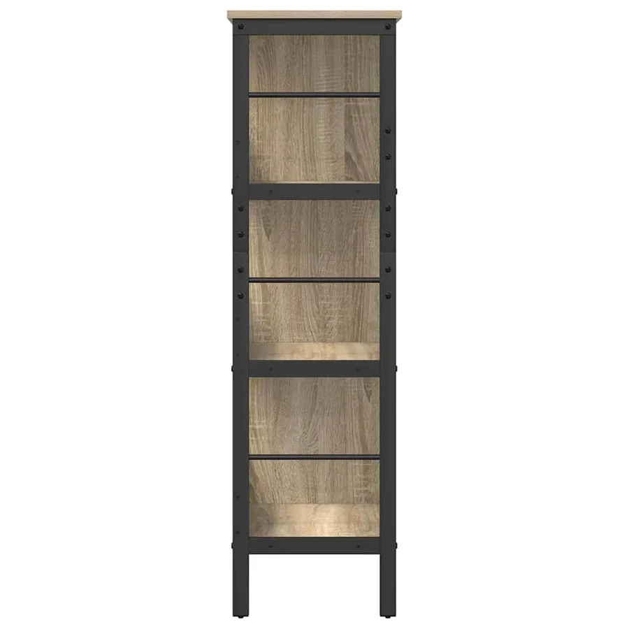Étagère Chêne Sonoma 82 x 32 x 112 cm Bois d'ingénierie - 6