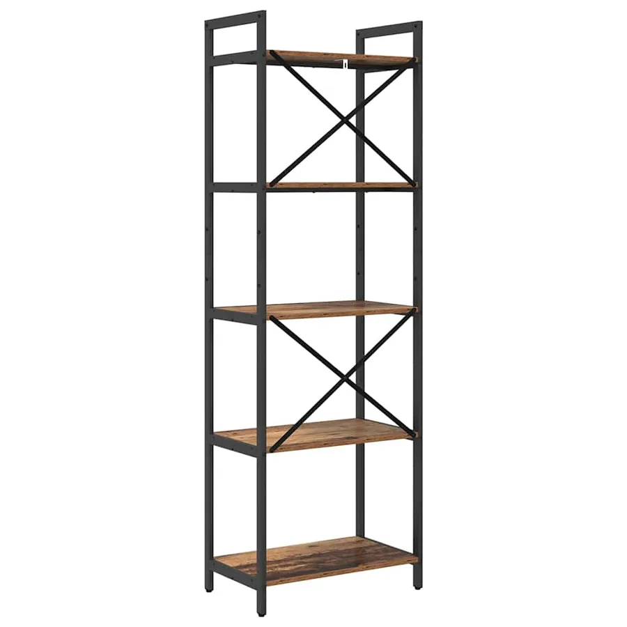 Étagère Bois Ancien 56 x 34 x 171 cm Bois d'ingénierie - 7