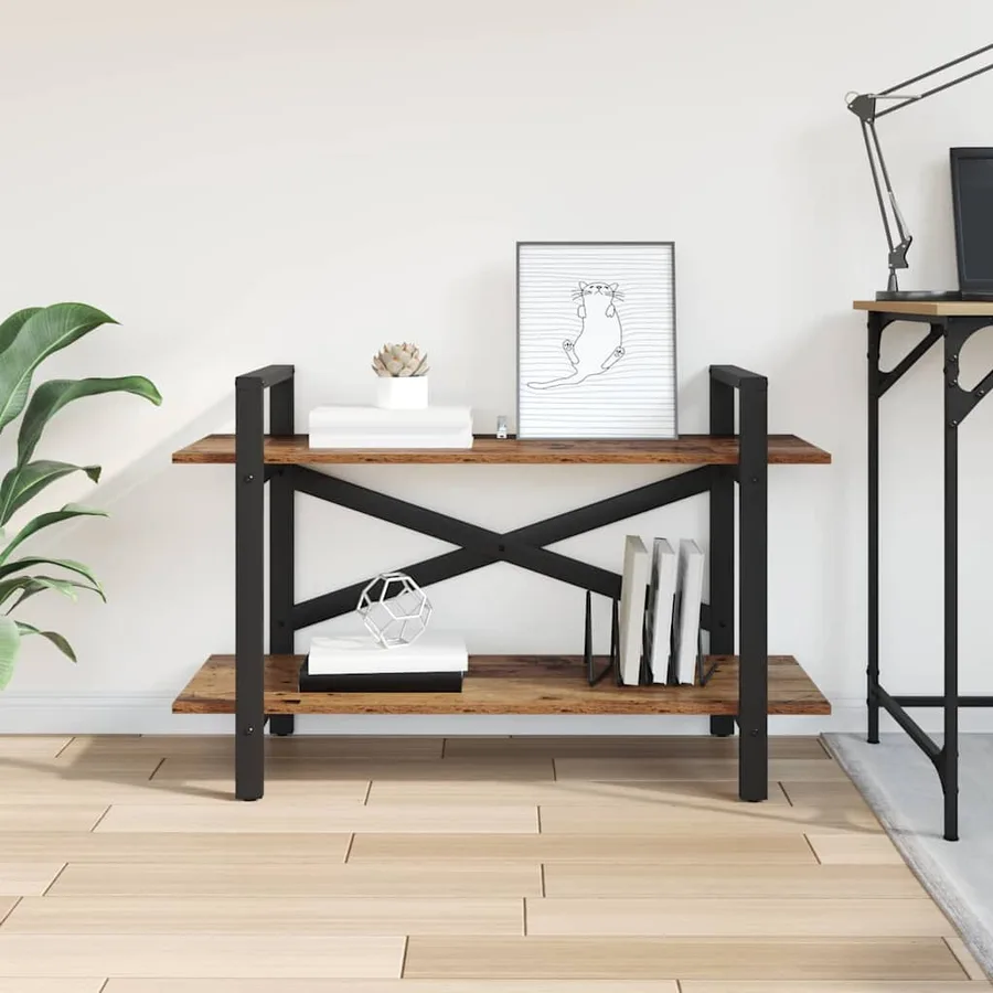 Étagère Bois Ancien 100 x 33,5 x 64 cm Bois d'ingénierie - 4