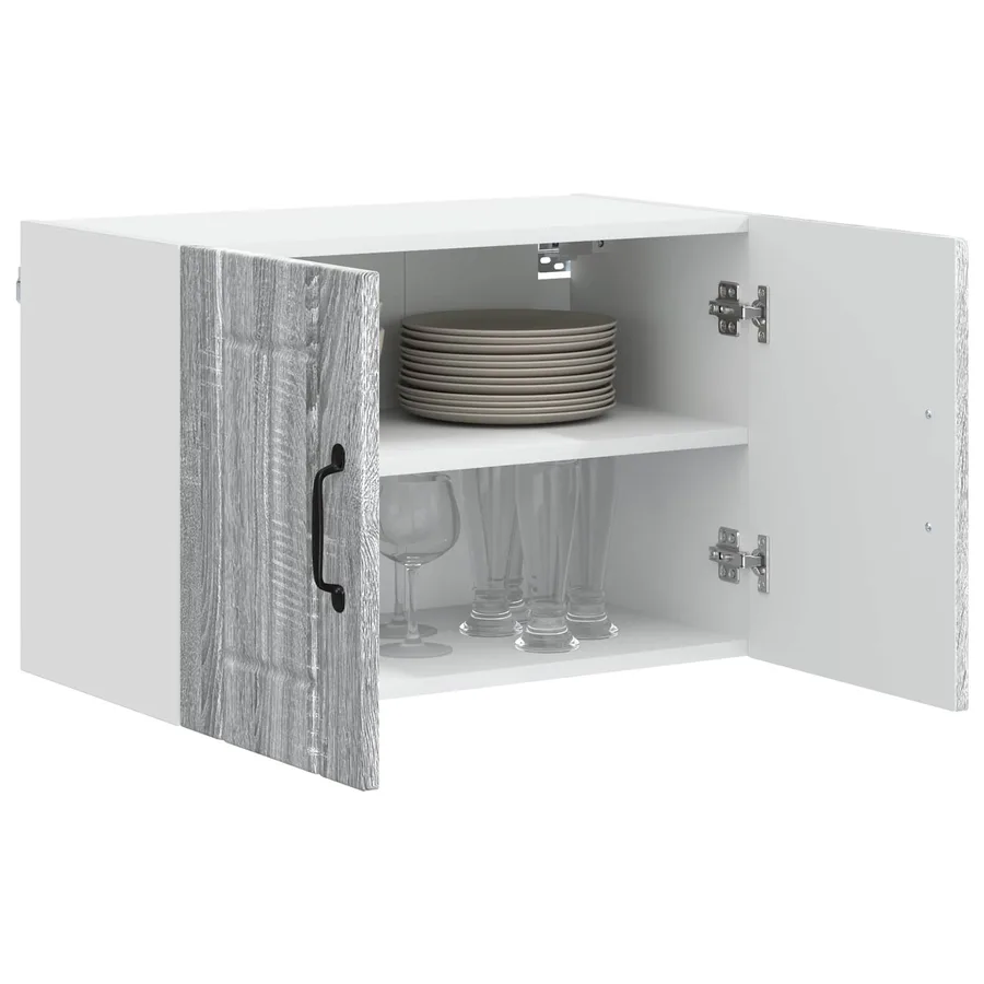 Meuble mural LUCCA 2 pcs Sonoma gris 60 x 31 x 40 cm - 3