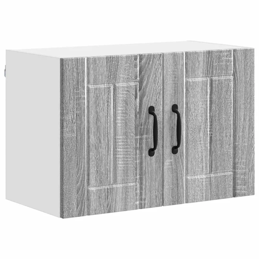 Meuble mural LUCCA 2 pcs Sonoma gris 60 x 31 x 40 cm - 5