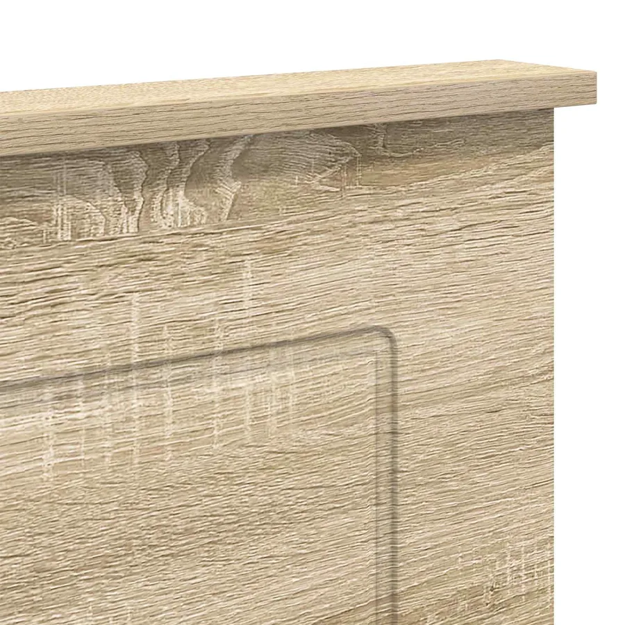 Tête de lit Chêne Sonoma 100 cm Bois d’ingénierie - 7