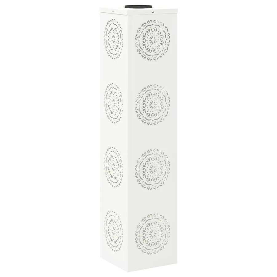 Lumière de chemin LED solaire 2 pcs Blanc chaud 18 x 18 x 80 cm - 4