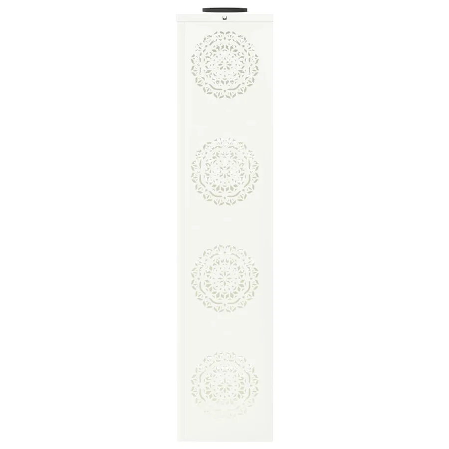 Lumière de chemin LED solaire 2 pcs Blanc chaud 18 x 18 x 80 cm - 6