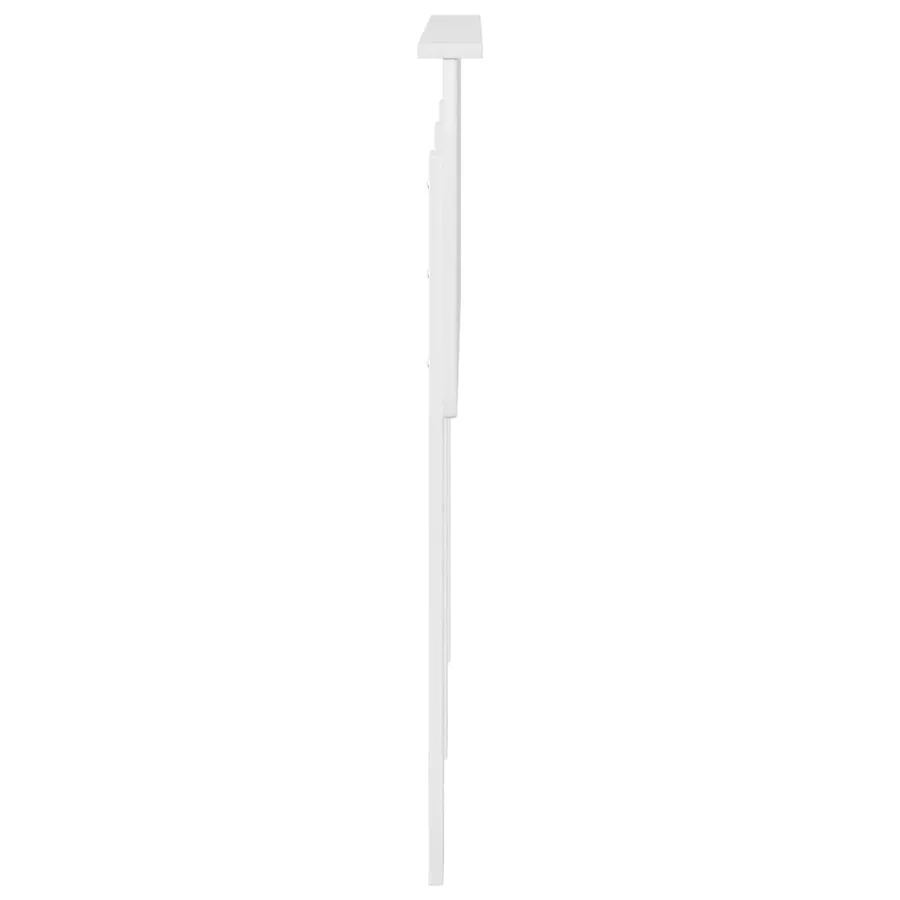 Tête de lit Blanc Brillant Bois d'ingénierie - 5