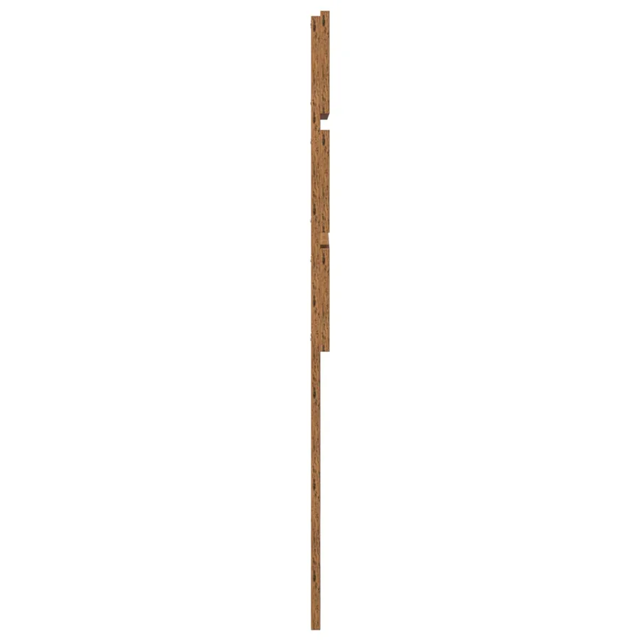 Tête de lit Bois ancien Bois d'ingénierie - 5