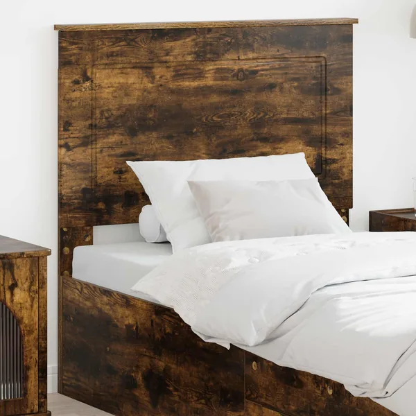 Tête de lit Chêne Fumé 100 cm Bois d’ingénierie