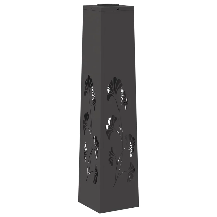 Lumière de chemin LED solaire 2 pcs Blanc chaud 18 x 18 x 80 cm - 4