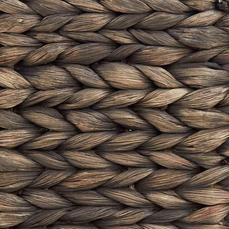 Collier de sapin de Noël Noir 105 x 105 x 28 cm Jacinthe d'eau - 5