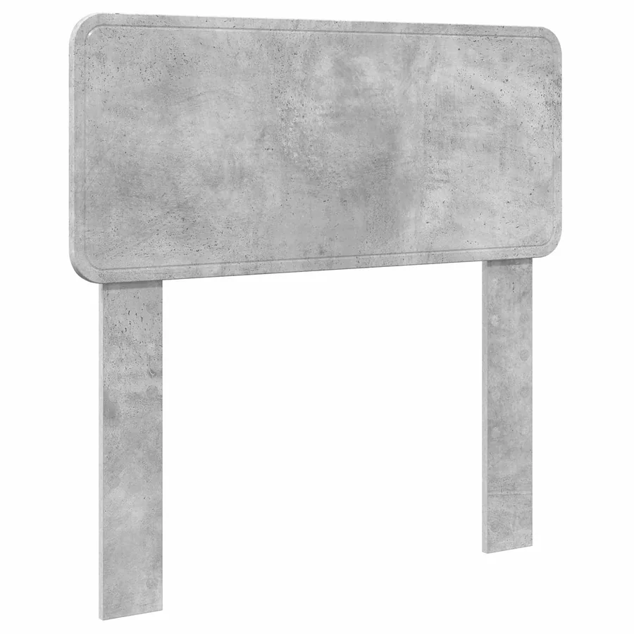 Cadre de lit Gris Béton 90 x 200 cm Bois d’ingénierie - 7
