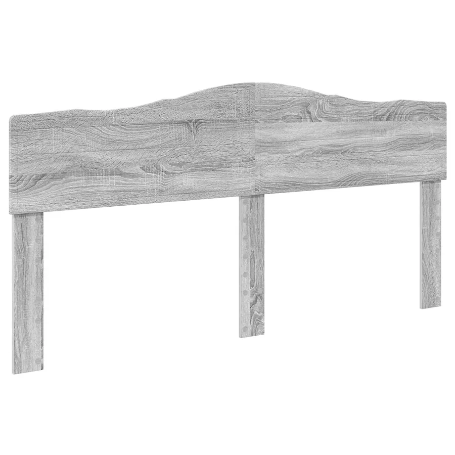 Lit de Rangement Gris Sonoma 200 x 200 cm Bois d'ingénierie - 7
