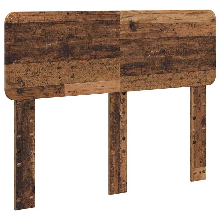 Cadre de lit Bois ancien 120 x 190 cm Pin massif - 6