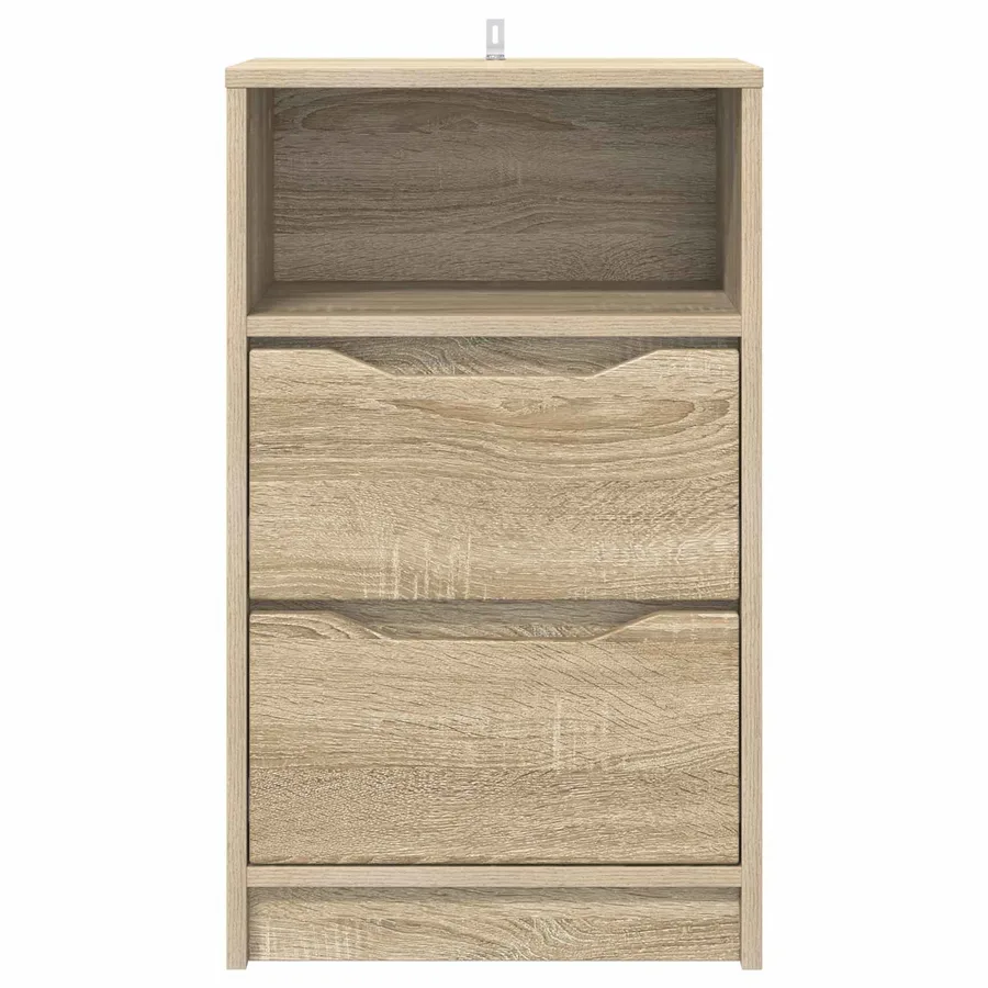 Tables de chevet 2 pcs Chêne Sonoma 40 x 30 x 467 cm - 6