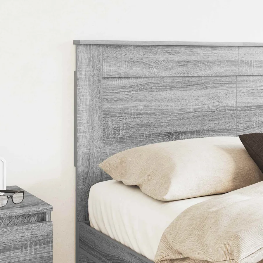 Tête de lit Gris Sonoma 140 cm Bois d'ingénierie - 3