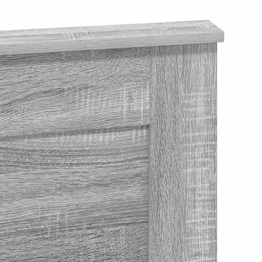Tête de lit Gris Sonoma 140 cm Bois d'ingénierie - 7