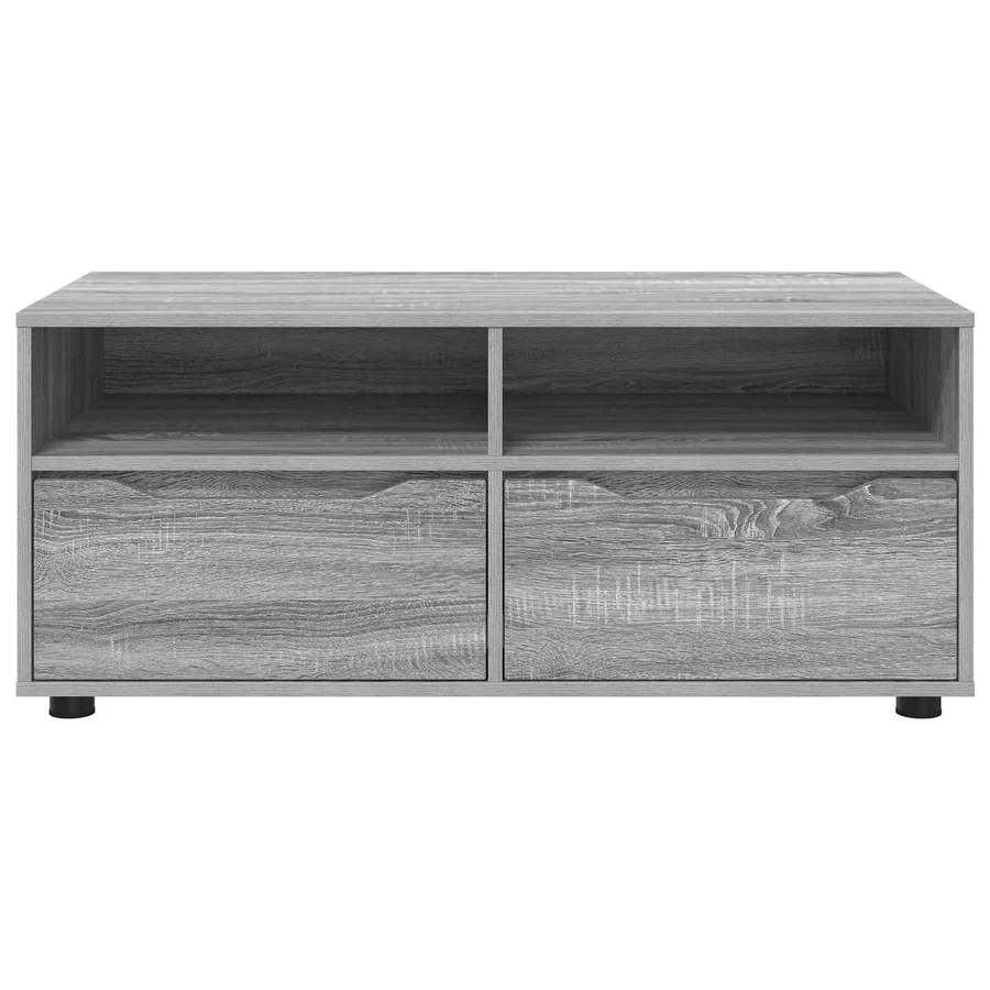 Meuble TV Gris Sonoma 100 x 48 x 43 cm Bois d'ingénierie - 6