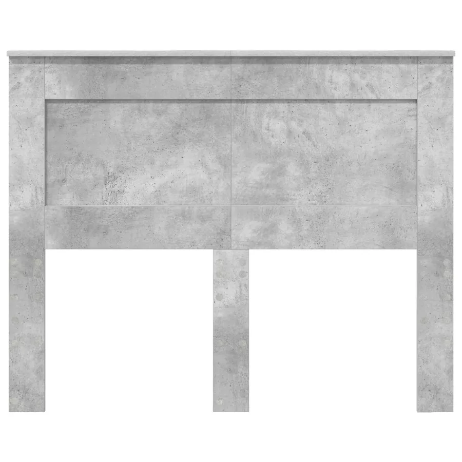 Tête de lit Gris béton 120 cm Bois d'ingénierie - 4