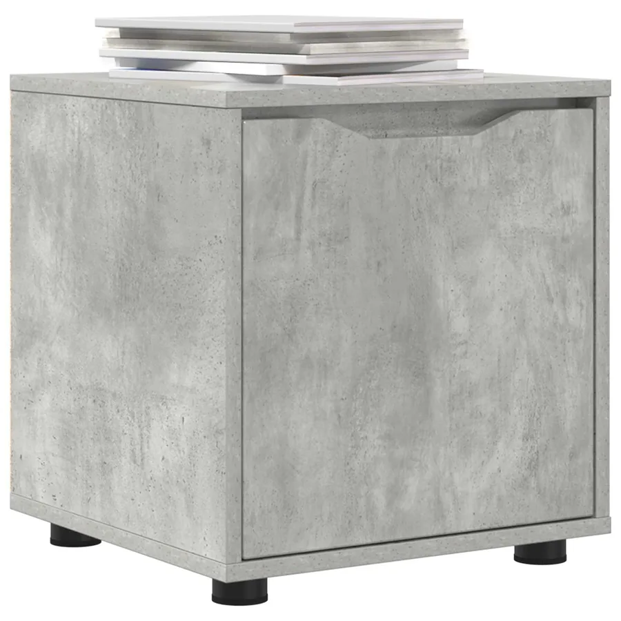 Cabinet de salle de bain Gris béton 40,5 x 40 x 44 cm - 3