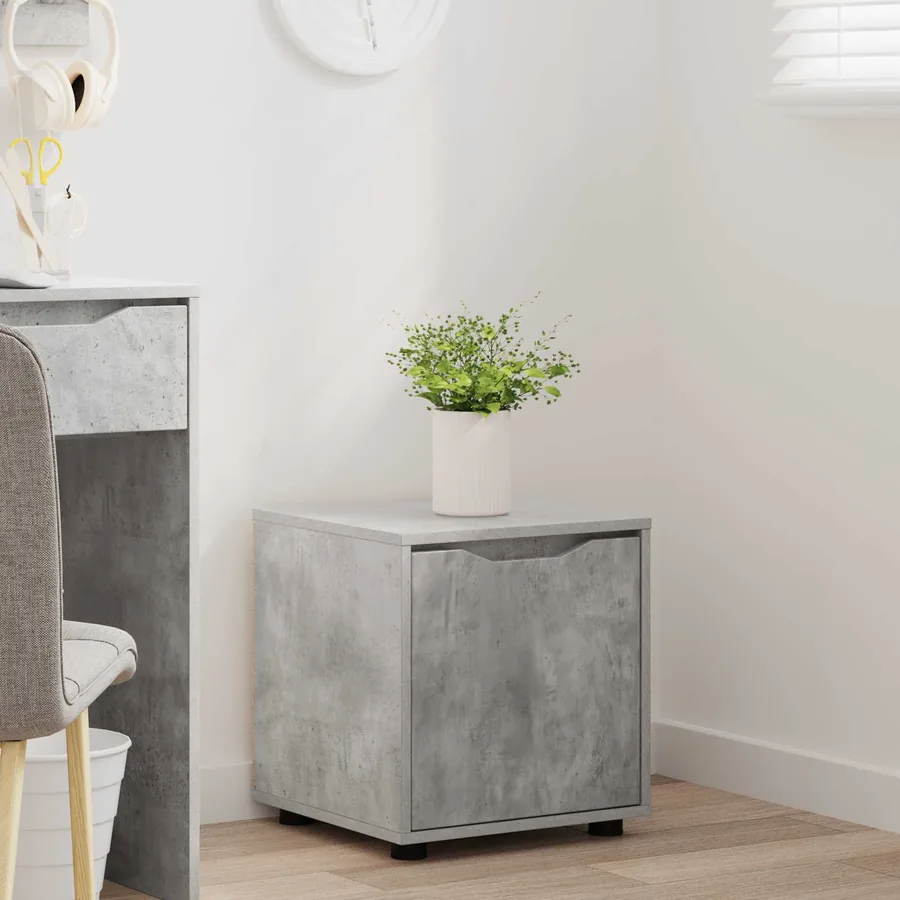 Cabinet de salle de bain Gris béton 40,5 x 40 x 44 cm - 5