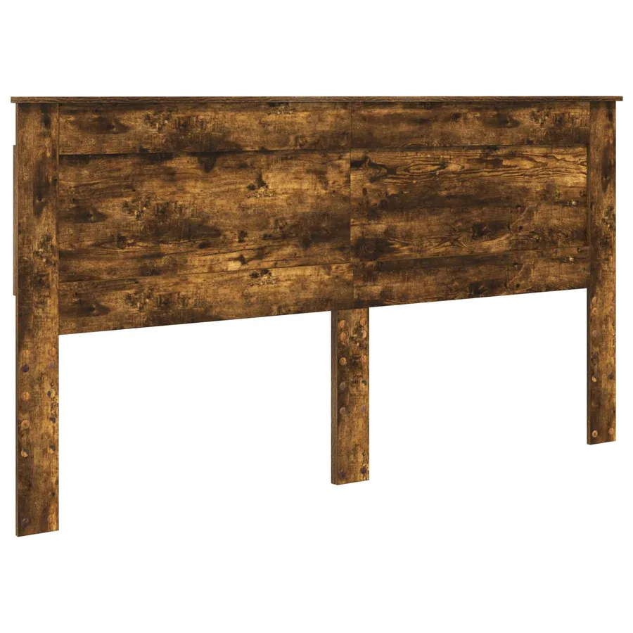 Tête de lit Chêne fumé 200 cm Bois d'ingénierie - 2