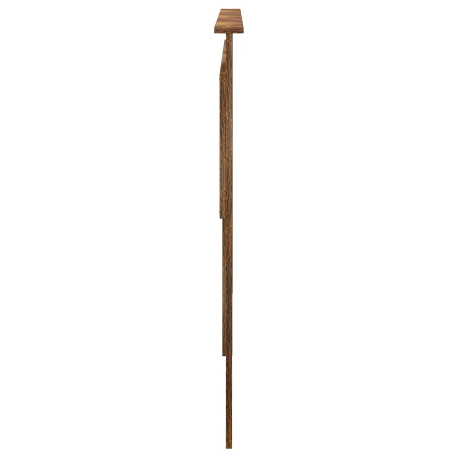 Tête de lit Chêne fumé 200 cm Bois d'ingénierie - 5