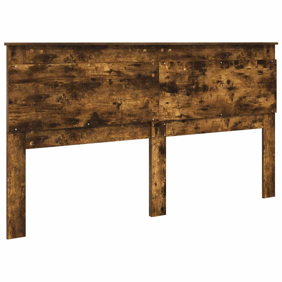 Tête de lit Chêne fumé 200 cm Bois d'ingénierie - 6