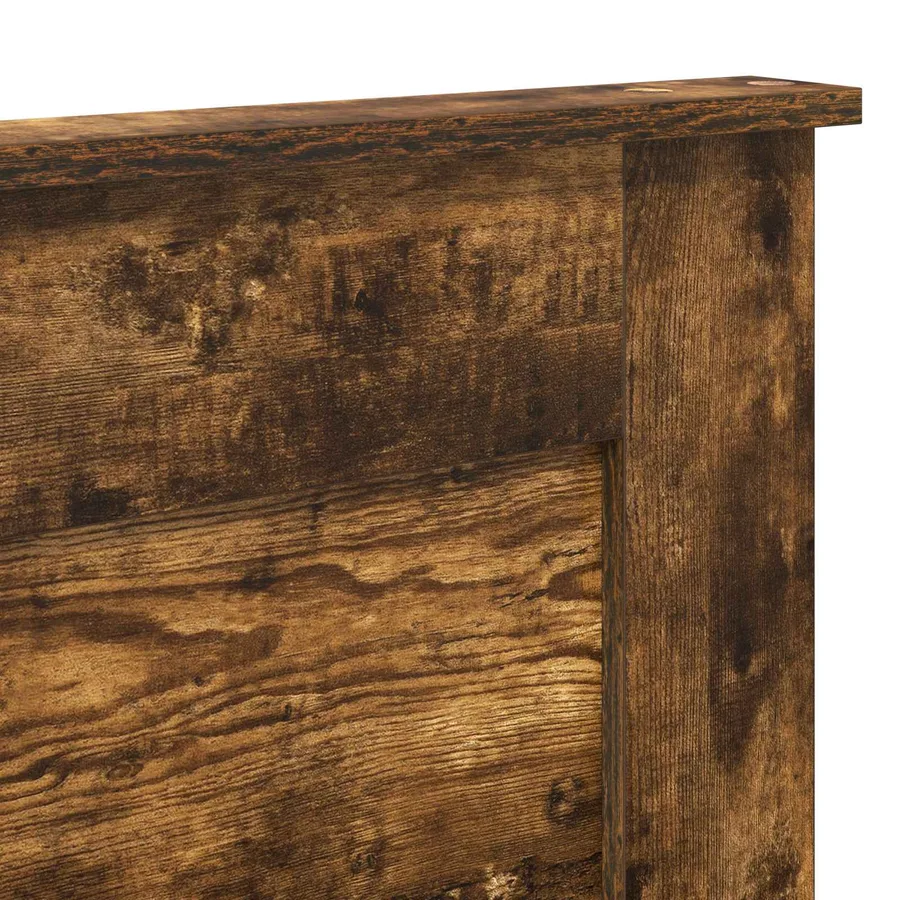 Tête de lit Chêne fumé 200 cm Bois d'ingénierie - 7