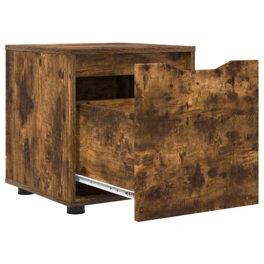 Cabinet de salle de bain Chêne fumé 40,5 x 40 x 44 cm - 7