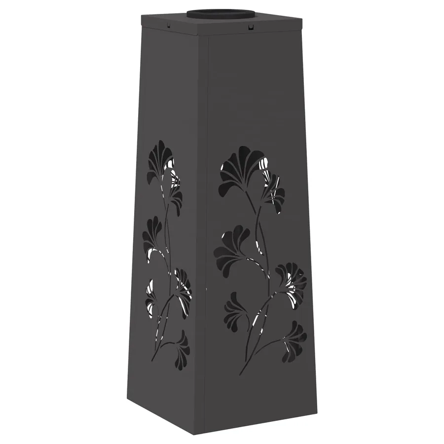 Lumière de chemin LED solaire 2 pcs Blanc chaud 18 x 18 x 50 cm - 4