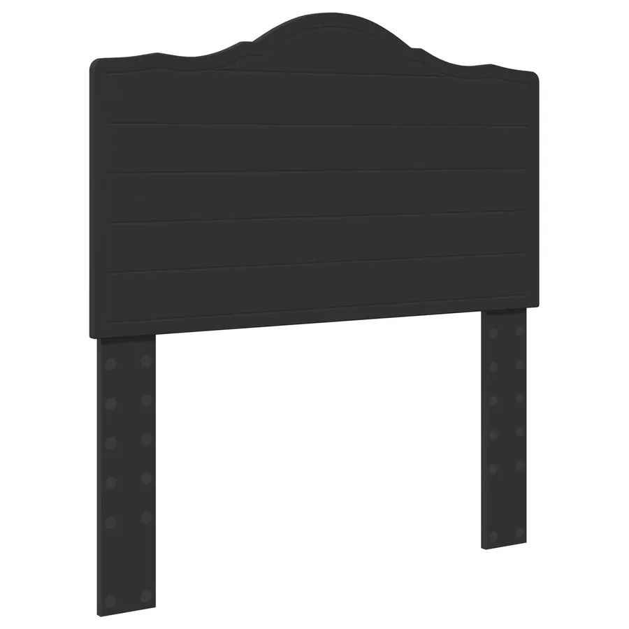 Lit de Rangement avec tiroir Noir 70 x 190 cm Bois d'ingénierie - 7