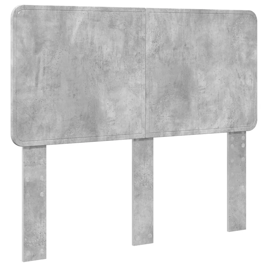 Lit de Rangement Gris béton 135 x 190 cm Bois d'ingénierie - 7